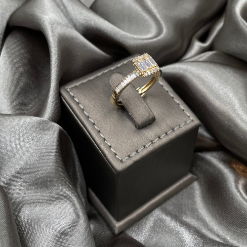 خاتم ذهب أصفر عيار 18