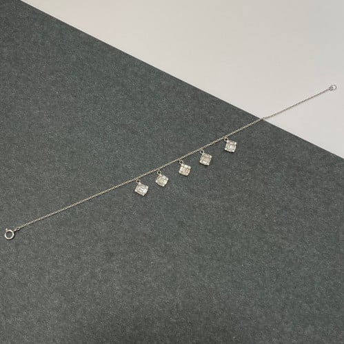 سوارة ذهب أبيض عيار 18