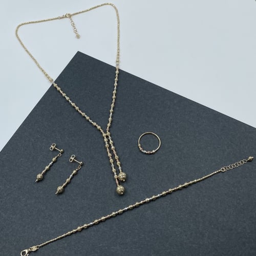 طقم ذهب مكس عيار 18