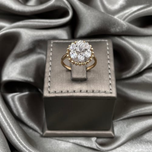 خاتم ذهب أصفر عيار 18