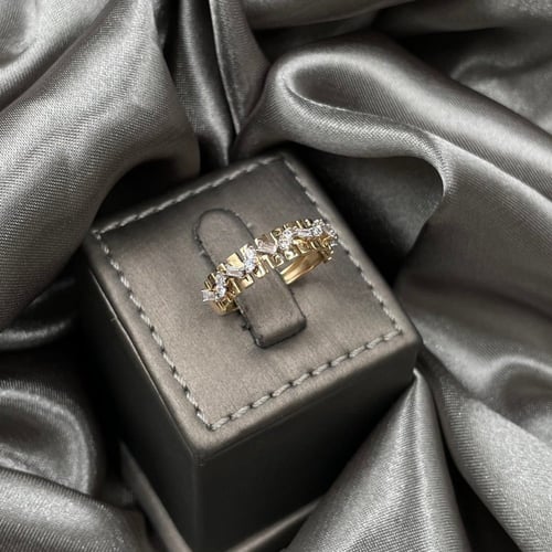 خاتم ذهب أصفر عيار 18