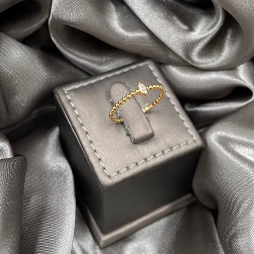 خاتم ذهب أصفر عيار 21