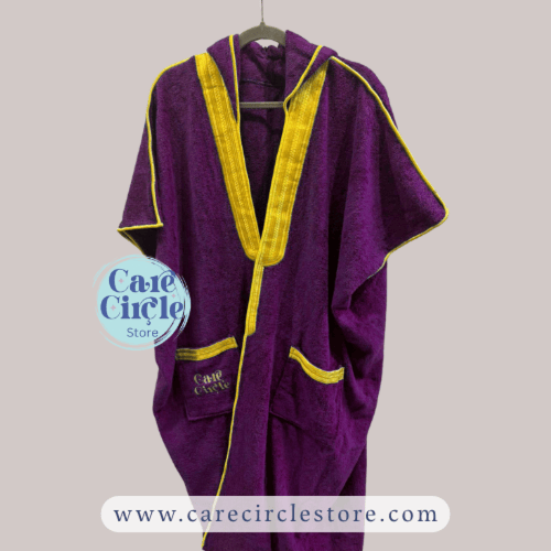 بشت سلطانة | أرجواني ملكي| منشفة | أطفال و كبار