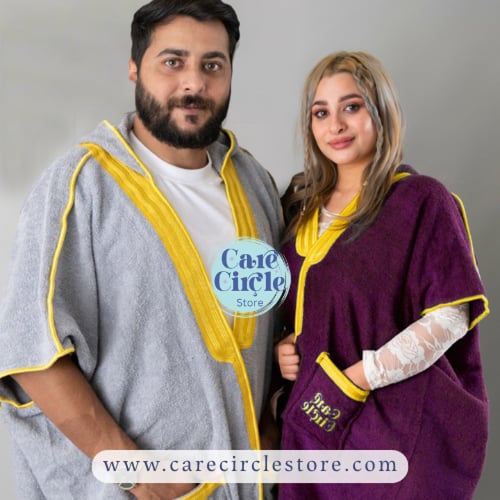 بشت سلطانة | أرجواني ملكي| منشفة | أطفال و كبار