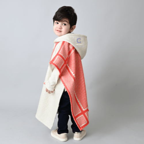 بونشو الشماغ | أحمر | أولاد