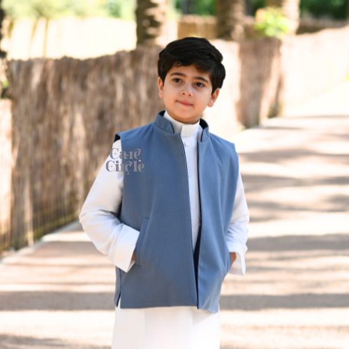 سديري الدرعية | شتوي | للأولاد | دبل فيس كحلي و سم...