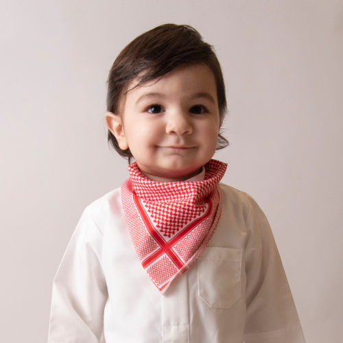 مريلة شماغ | أحمر