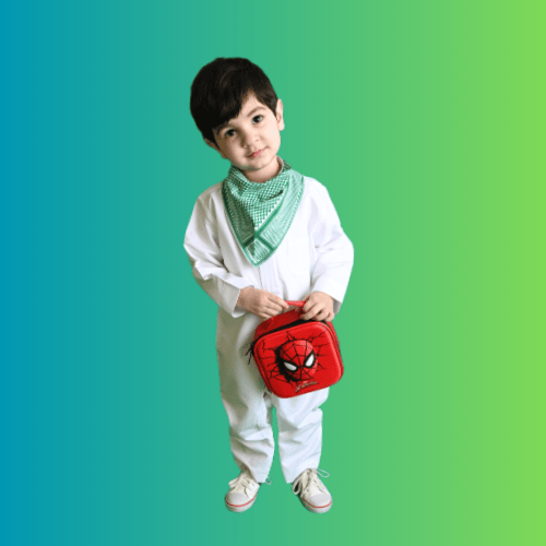 مريلة شماغ | أخضر