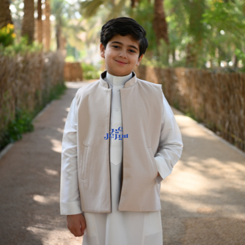 سديري نجد | شتوي | للأولاد | دبل فيس بني و بيج