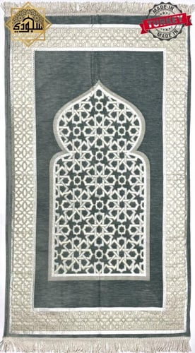 سجادة طبية مريحة للركبتين (رمادي-سماوي)