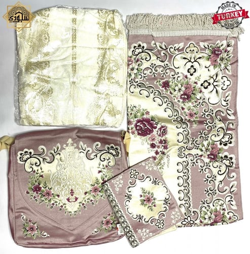 طقم صلاة تركي (4 قطع) موف