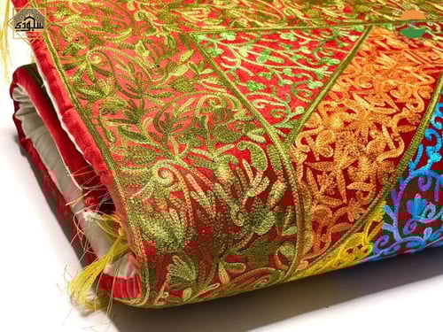 السجادة الذكية الطبية كشميري تطريز يدوي كبيرة