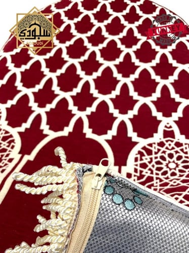 سجادة طبية طبقتين مريحة للركبتين (موف)