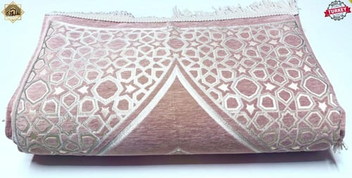 سجادة صلاة طبية شانيل تركي ملكي | كاشمير | سجادة ذ...