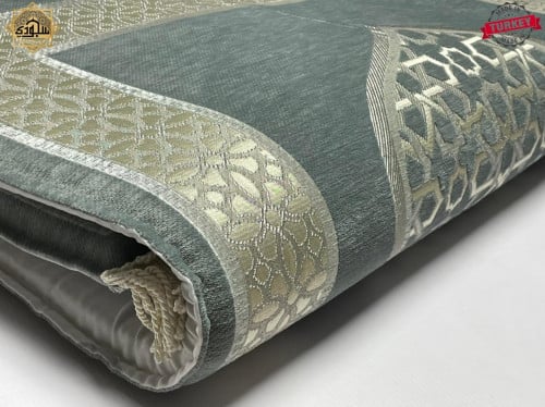 سجادة طبية مريحة للركبتين (رمادي-سماوي)