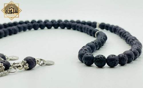 سبحة حجر كريم (اللافا البركاني) | بعود الكعبة | 99...