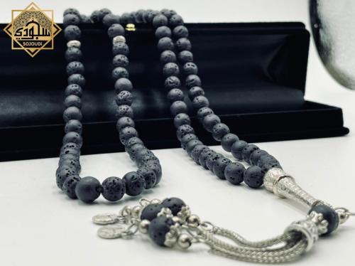 سبحة حجر كريم (اللافا البركاني) | بعود الكعبة | 99...