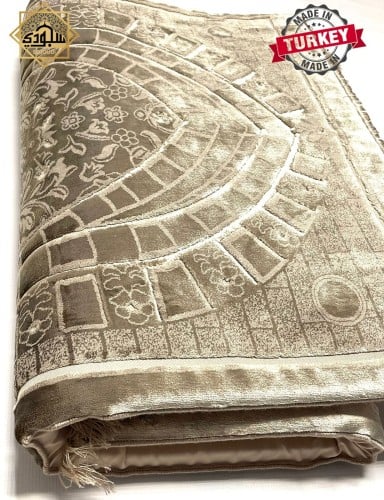 سجادة طبية حريرية فاخرة مريحة للركبتين بني