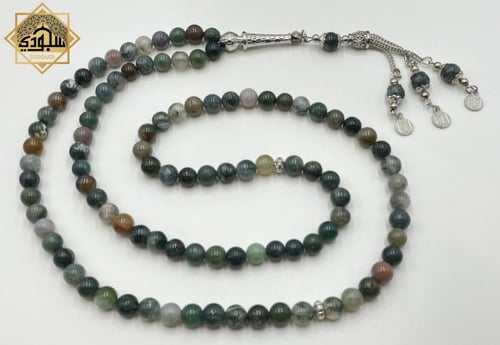 سبحة المملكة (حجر الجاد 99 خرزة)