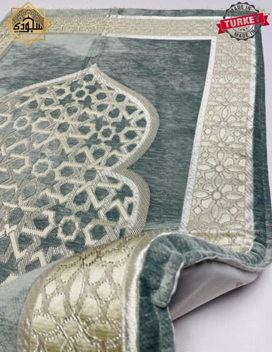 سجادة طبية مريحة للركبتين (رمادي-سماوي)