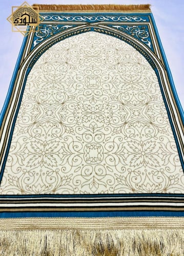 سجادة المحراب الجديدة 2022م (أزرق 4 ملم)