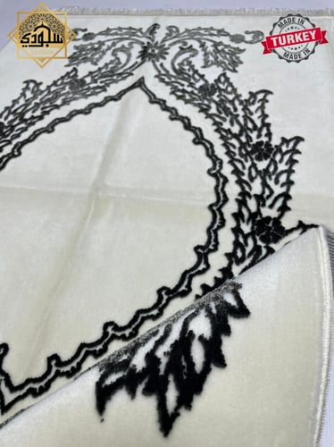 سجادة تركية فاخرة أسود