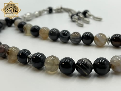 سبحة عقيق سليماني (33 حجر)