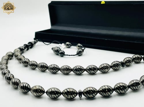 سبحة كوك ملكية بالفضة الخالصة عيار 925