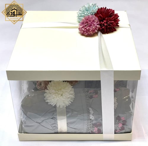 طقم ملكي 4 قطع (رمادي) (تصميم المتجر)