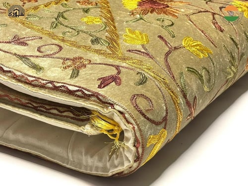 السجادة الذكية الطبية كشميري تطريز يدوي كبيرة