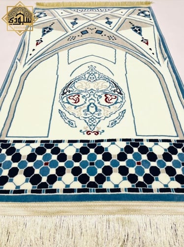 سجادة زخارف جميلة فاخرة (سميكة 8 ملم)