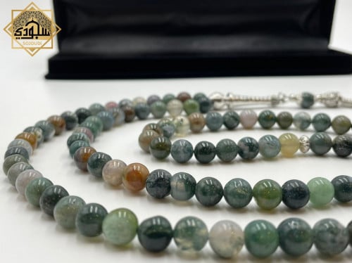 سبحة المملكة (حجر الجاد 99 خرزة)