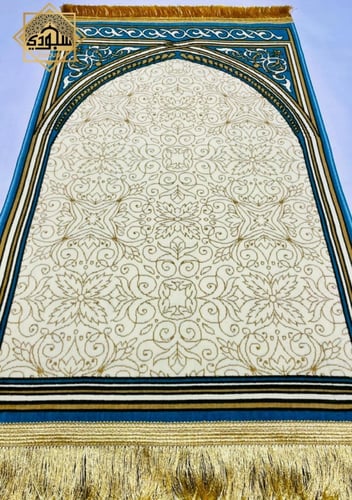 سجادة المحراب الجديدة 2022م (أزرق 4 ملم)