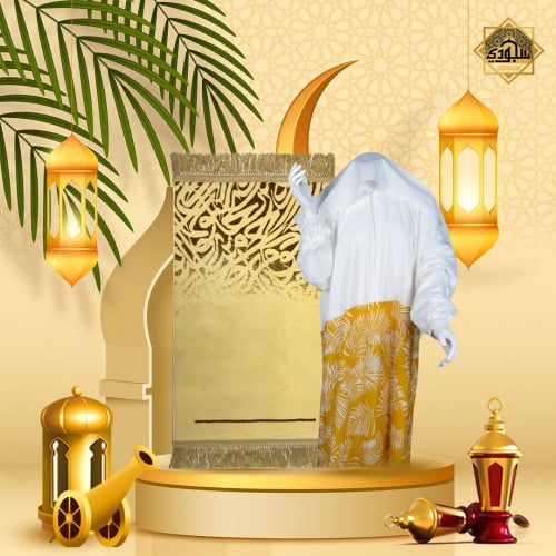 طقم شرشف وسجادة فاخرة