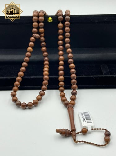 سبحة كوك طبيعي 6.5 ملم (برائحة العود الكمبودي)