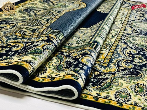 سجادة صلاة حريرية فاخرة الكعبة (كبيرة)