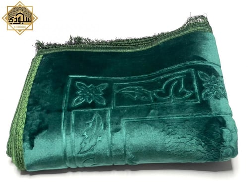 سجادة صلاة مريحة بحشوة خفيفه (زيتي)