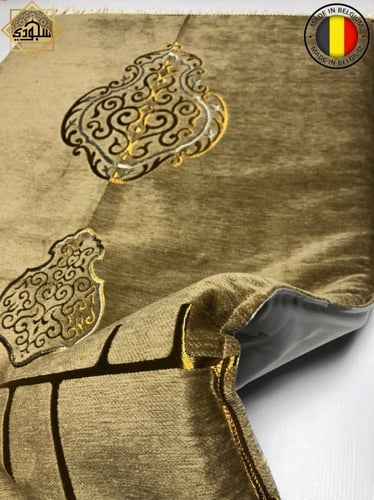 سجادة القنديل الطبية مريحة للركبتين (عسلي)