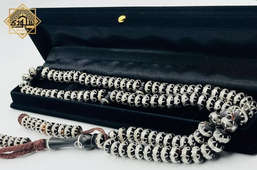 سبحة كوك ملكية بالفضة الخالصة عيار 925