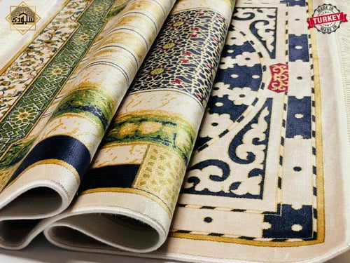 سجادة حرير تركية منتهى الفخامة كبيرة