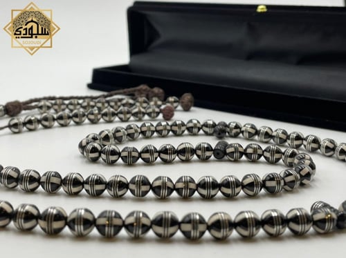 سبحة كوك بالمرجان وبالفضة الخالصة عيار 925