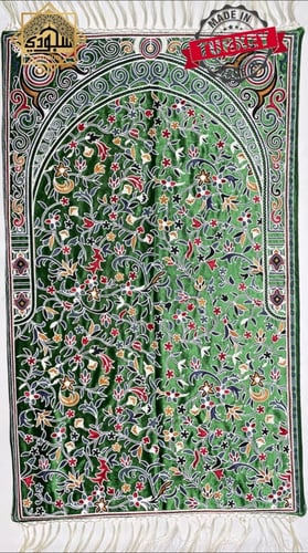 السجادة الذكية الطبية كشميري تطريز يدوي (كبيرة)