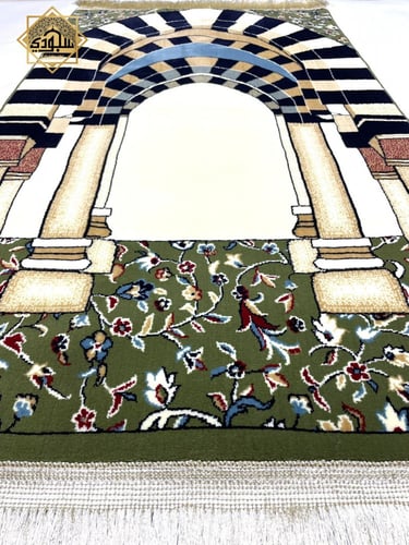 سجادة الروضة الشريفة (سميكة 8 ملم - 120 سم )