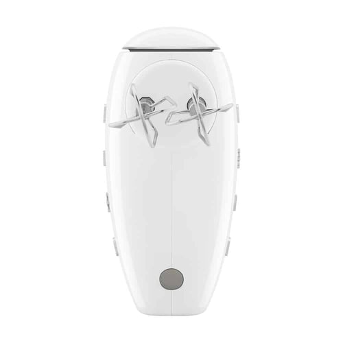 خلاط يدوي سميج طراز الخمسينات ريترو ابيض