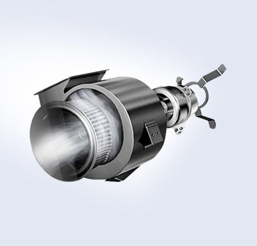 شفاط حرف T 90 سم روبام بقوة 1020