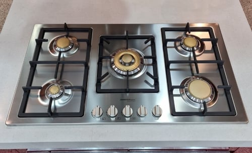 سطح 90سم 5عيون غاز نحاسية هيفي ديوتي ماستر جاز إيط...