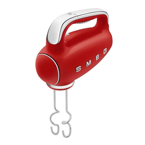 خلاط يدوي سميج طراز الخمسينات ريترو احمر