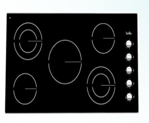 سطح بيلا 90 سم سيراميك 5 عين كهرباء B90VR5K