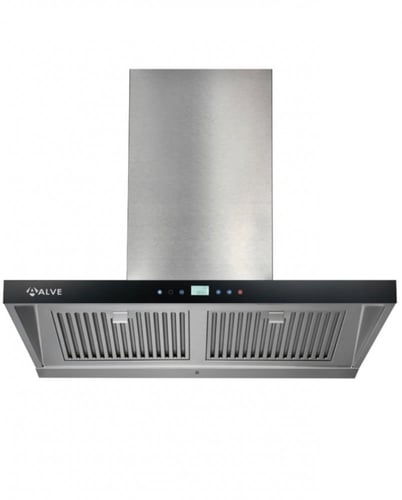 شفاط الفي 90سم شكل T مائل فلاتر استيل ماركة ALVE ق...