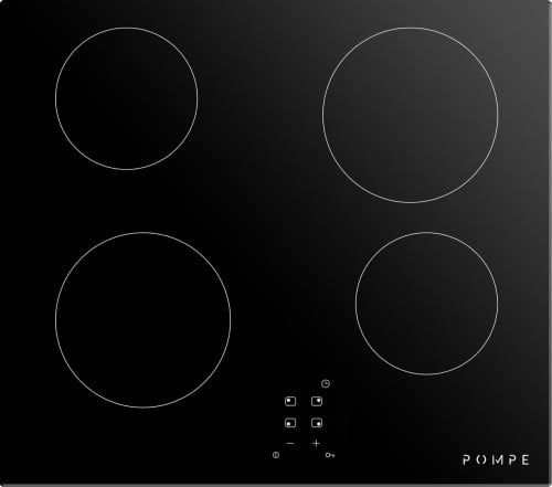 سطح 60 سم 4عيون زجاج بومبي